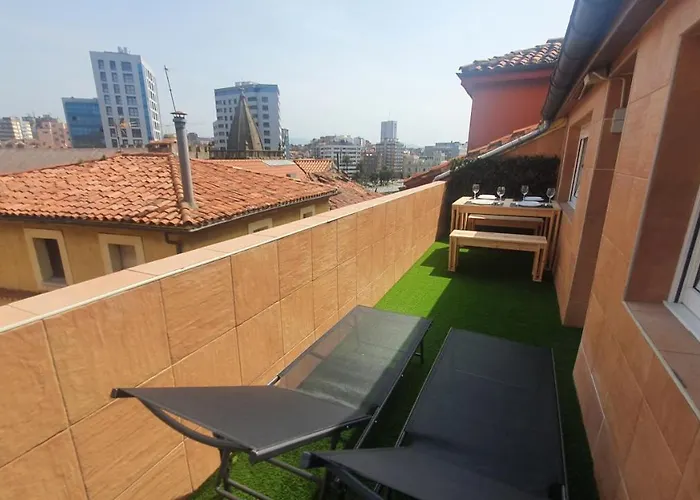 Terrazas De Gueeli 6 Pax Wifi - Garaje - Vistas - Vut-3391-as Gijón