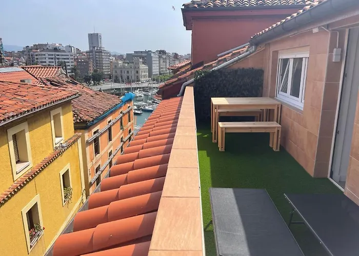 Terrazas De Gueeli 6 Pax Wifi - Garaje - Vistas - Vut-3391-as * Хихон